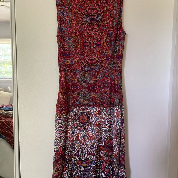 Anthropologie dress. Patterned/multicolored. So pretty!! - Picture 5 of 5